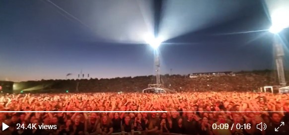 Copenhell 搖滾音樂節吸引上萬歌迷參與。   圖：翻攝自推特