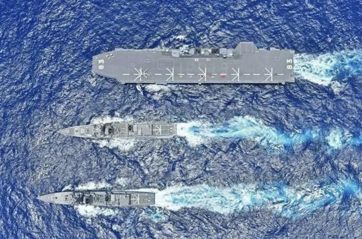 二戰後最大編隊 日準航母「出雲號」印太派遣22遠赴太平洋 中共緊張