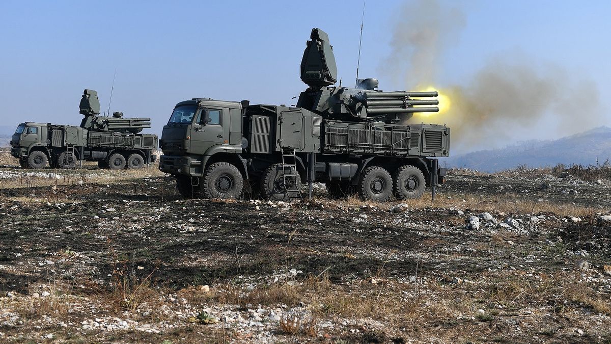 烏軍證實擊中了俄羅斯另一個「鎧甲」 （Pantsir） 導彈系統，並證實俄羅斯臨時駐軍的軍事目標已經失敗。   圖：翻攝自賽爾維亞武裝部隊