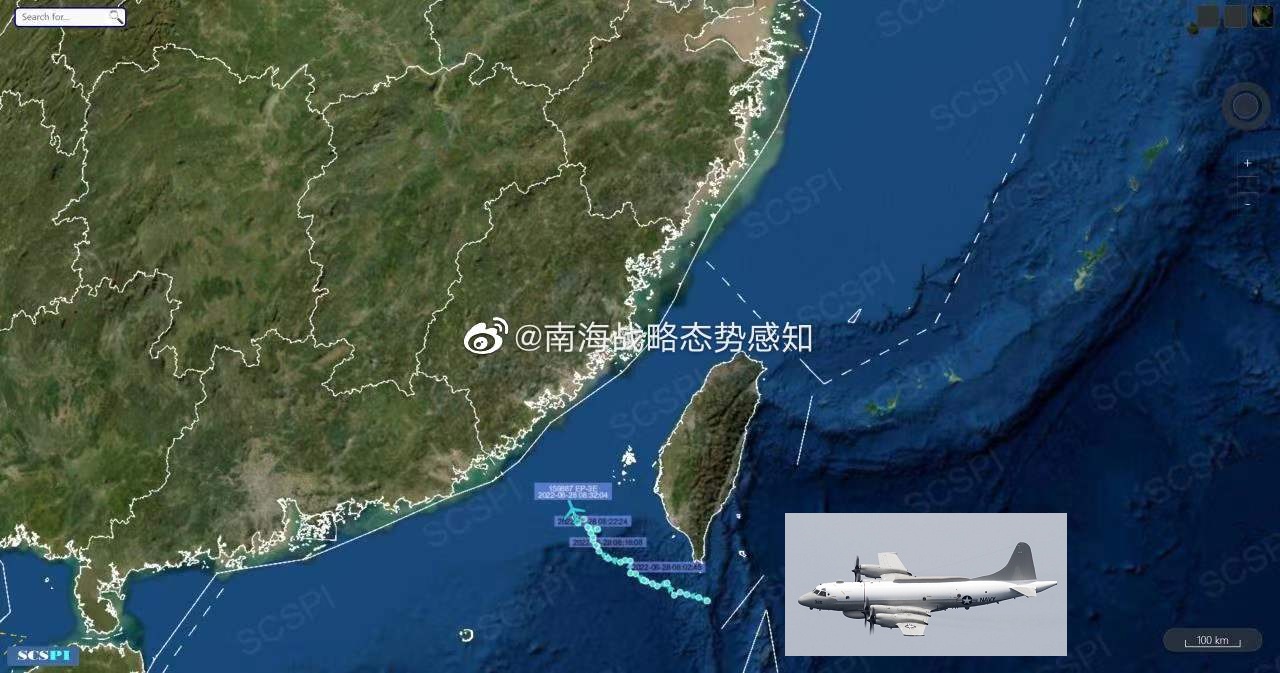 挑戰「非國際水域說」？中智庫：美EP-3E台海南端活動「支援水面艦艇」