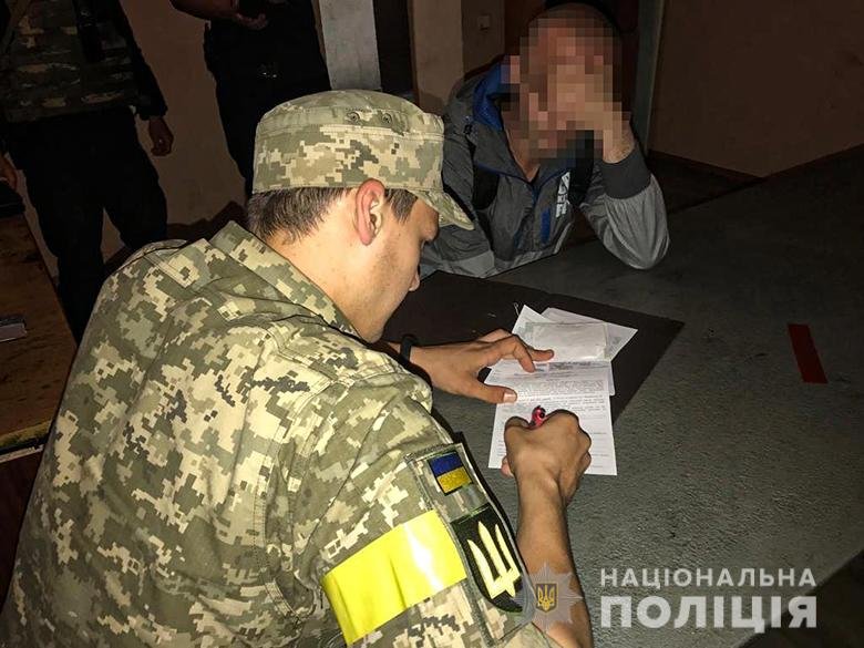 基輔警察局還召集219名違規男性服強制性兵役。   圖:翻攝自基輔警察局臉書