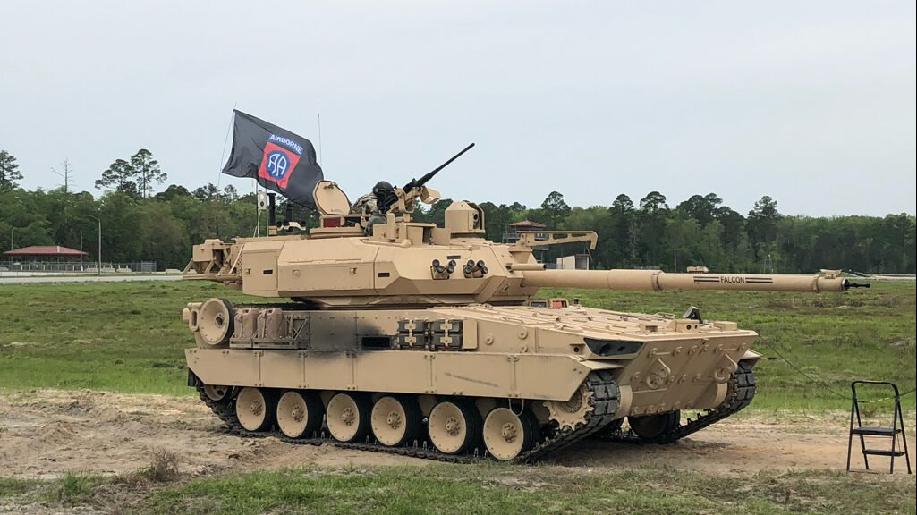 通用動力地面系統公司開發的「獅鷲獸」(Griffen)輕型戰車。   圖：翻攝美國陸軍