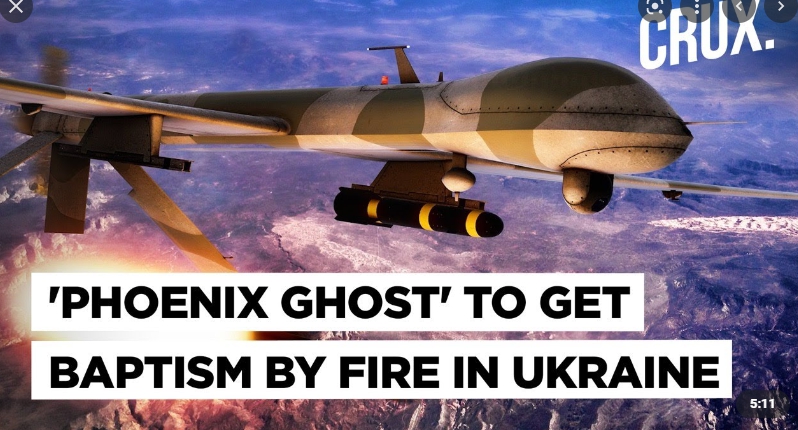 一架「鳳凰幽靈」（Phoenix Ghost）無人機僅需要 4,000 美元即可購入，且只要加 1,000 美元，就能將武器運送至波蘭境內。   圖 : 翻攝自YouTube