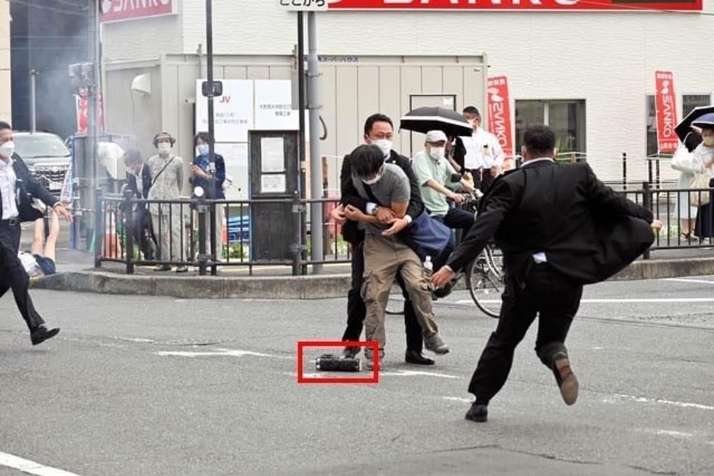 【更新】安倍遇襲》凶嫌曾是海上自衛隊成員 改造手槍行凶、住處曝光