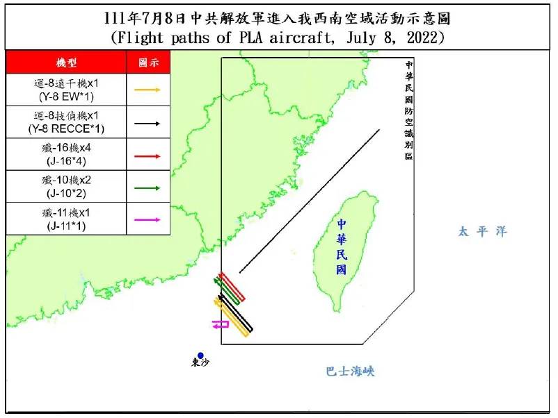導彈穿越台灣? 三個「首次」強烈挑釁  解放軍明開始台海6區大軍演