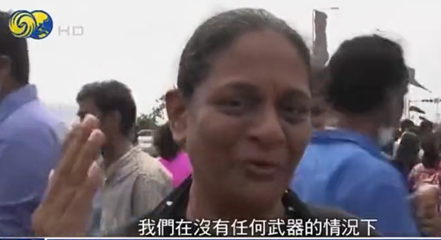 斯里蘭卡總統宣布辭職 抗議民眾高呼:沒動用任何武器 就把他給趕出去了
