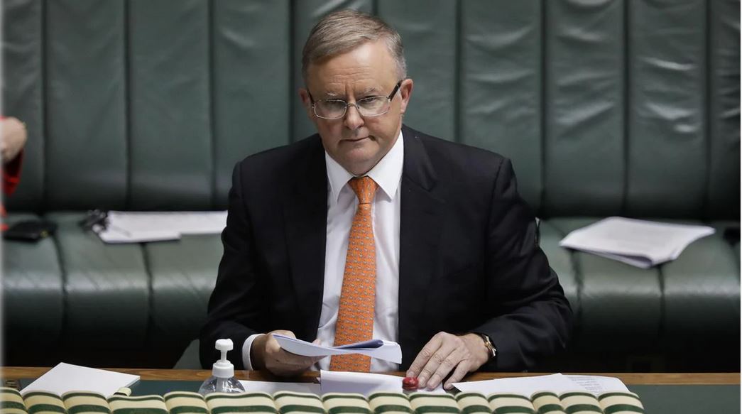 澳洲新任總理艾班尼斯(Anthony Albanese)。 圖:擷自推特@Tim_jbo 澳洲新任總理艾班尼斯(Anthony Albanese)。 圖:擷自推特@Tim_jbo