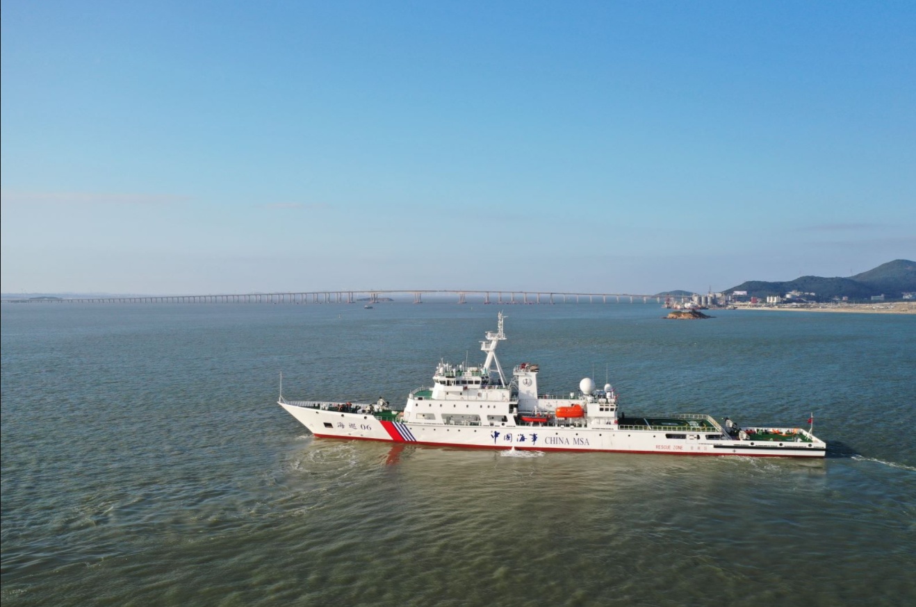 再稱「不存在海峽中線」！國台辦為「海巡06」辯護 批台借題發揮