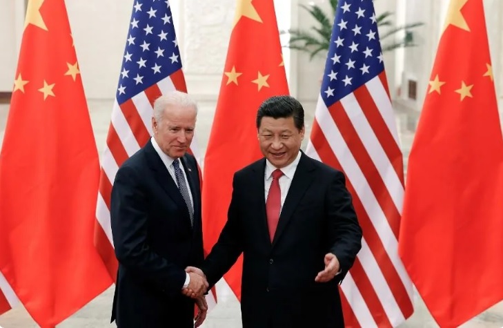美國總統拜登（左）與中國國家主席習近平（右） 。 圖：達志影像／美聯社（資料照）