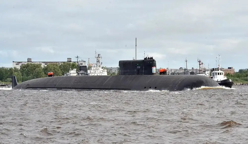 俄羅斯海軍擁有全球最長核潛艦「別爾哥羅德號」。   圖：翻攝紅星新聞(資料照片)