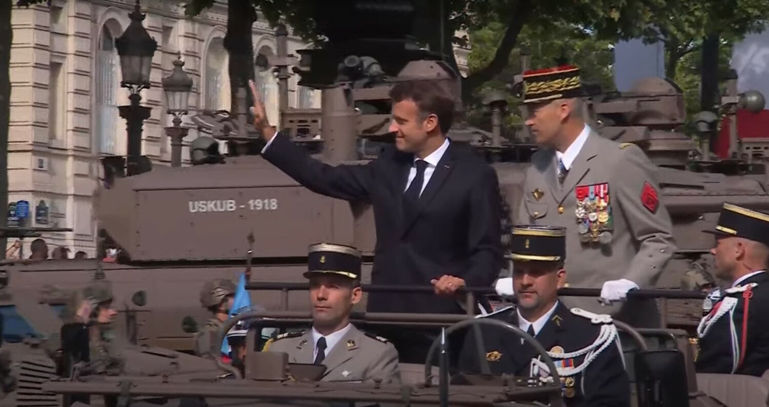 推崇烏克蘭! 法國巴士底日閱兵式 將邀受俄烏戰爭影響東歐9國參加