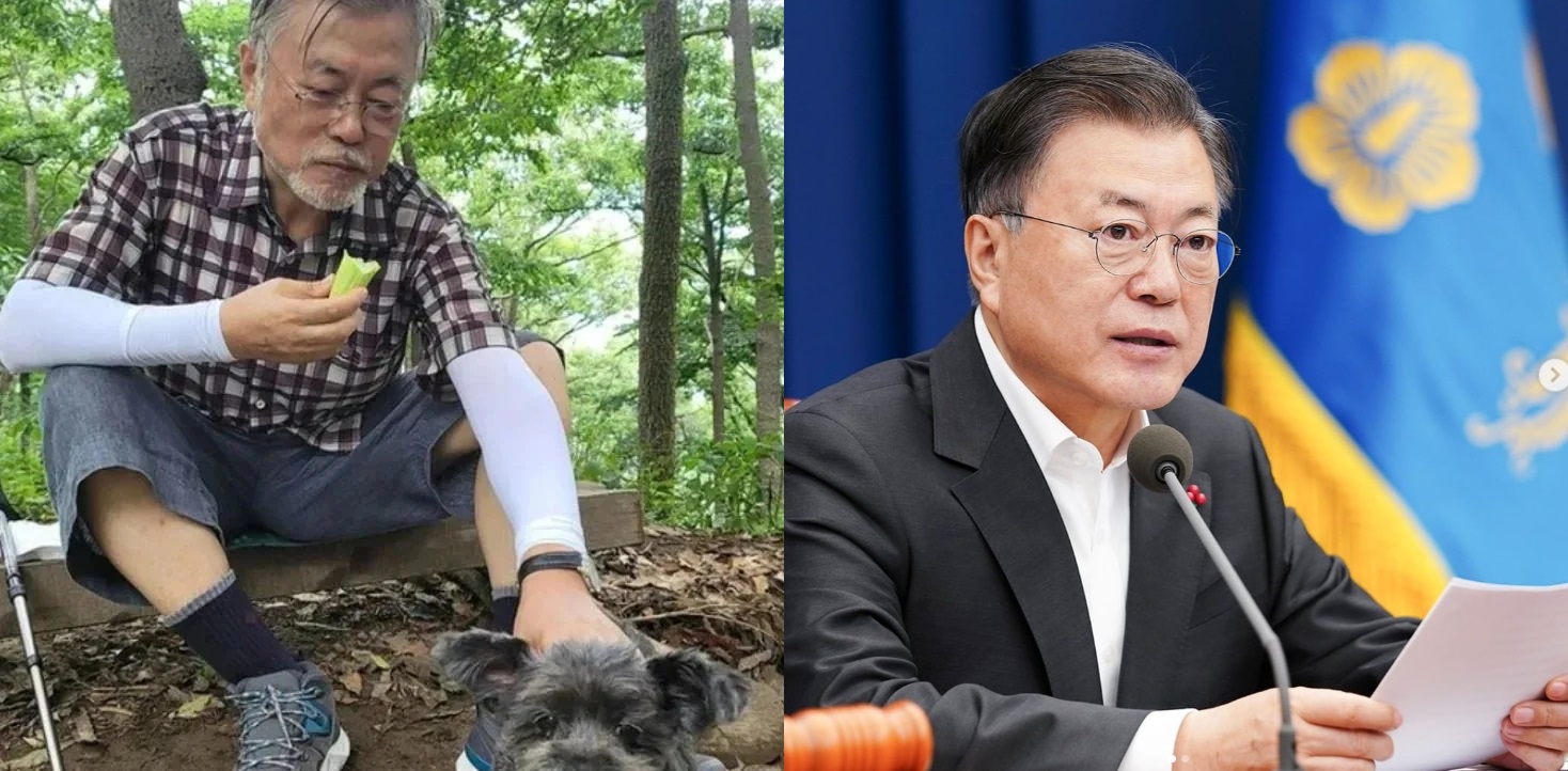 文在寅故意示弱躲牢獄之災？ 卸任後成不修邊幅的爬山老人 IG分享種菜日常