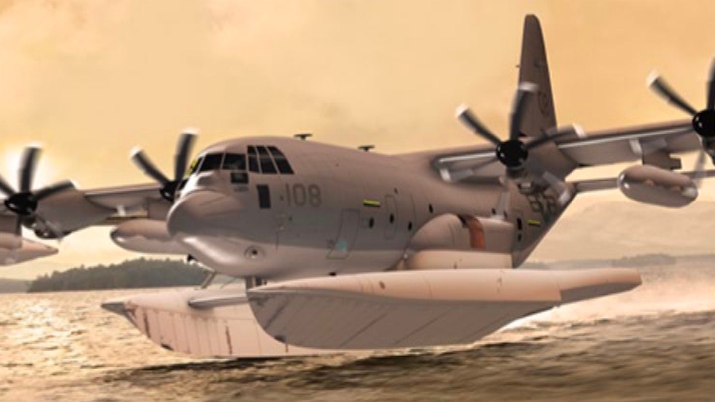 「大力神」變身「大力水手」？美軍「兩棲」C-130J最新進度…