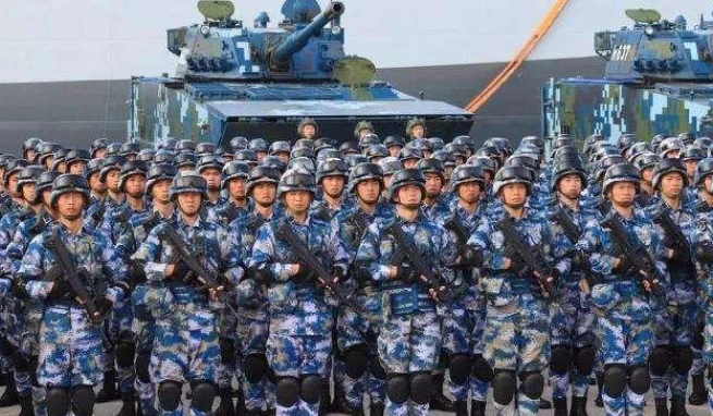 離武力犯台又更近一步！ 中共官媒高調宣揚解放軍海軍陸戰隊擴編
