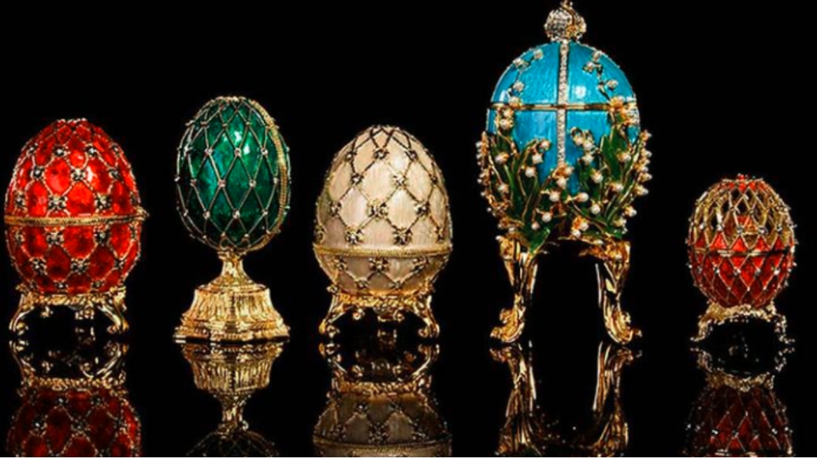 法貝熱彩蛋被認為是珠寶藝術的夢幻逸品，由聖彼得堡的法貝熱 Fabergé 家族在 19 世紀末和 20 世紀初之間製作。   圖：翻攝自barbrafan1963/Instagram