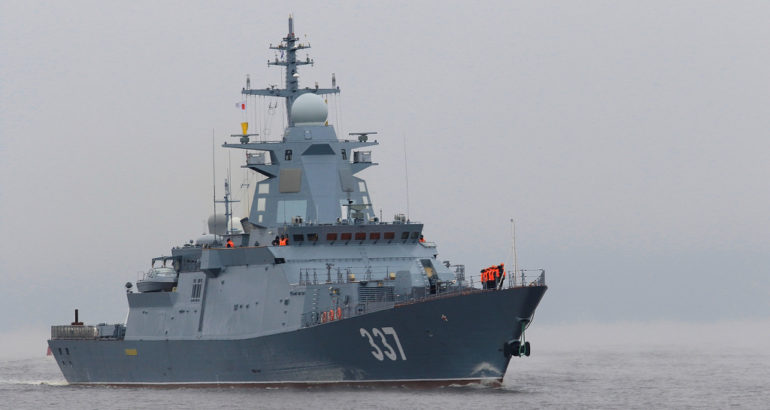 從東方突破？俄海軍最新「轟鳴號」護衛艦進駐太平洋