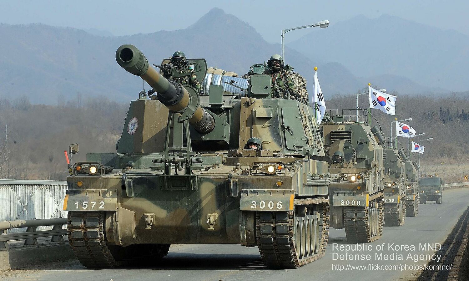 韓國 K9 榴彈砲   圖:翻攝自維基百科