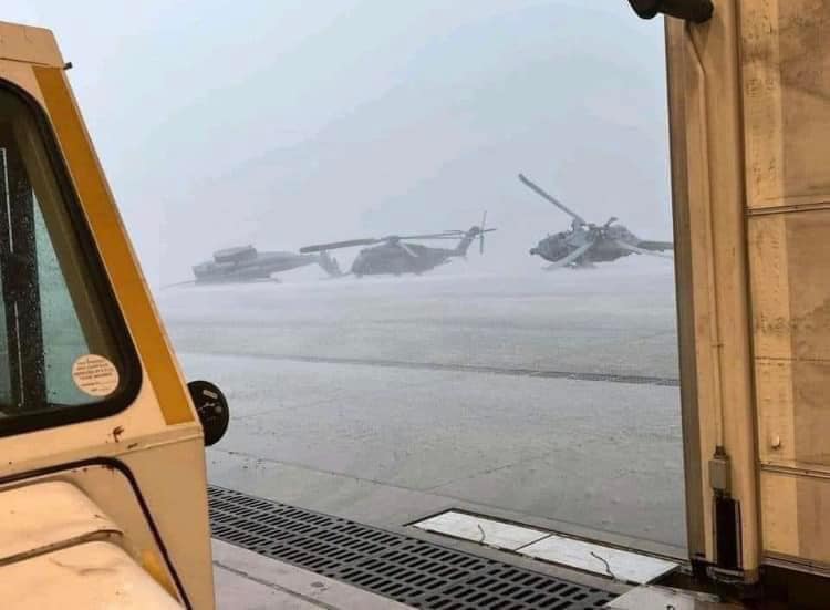 難敵天災！A級地面事故 美國海軍10直升機毀於風災初估損失7500萬