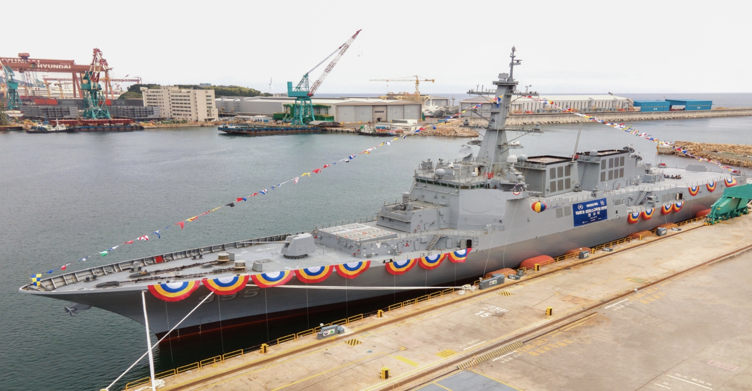 南韓新一代「正祖大王號」神盾驅逐艦下水！提高飛彈探測、追蹤能力 | 國際 | Newtal…