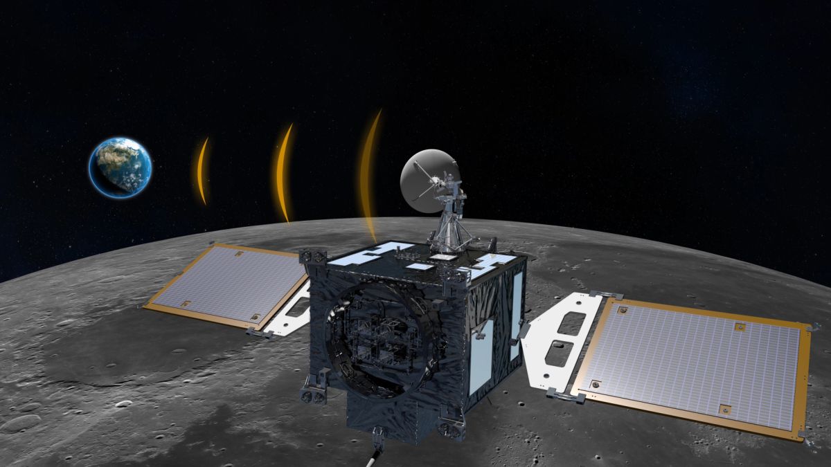 韓國首個月球探測器「達努里」號。 圖：翻攝自推特