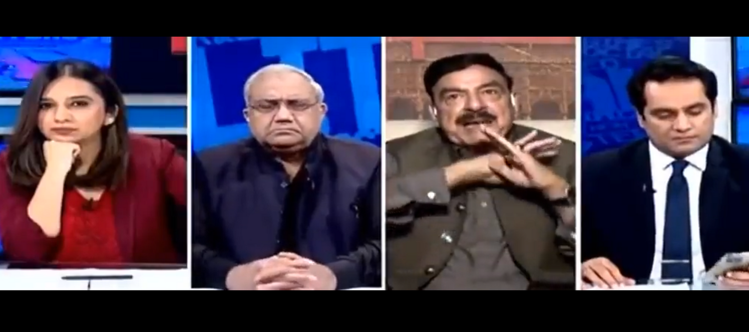 巴基斯坦前部長在直播節目中罵人吐口水 記者諷 : 吐口水部長