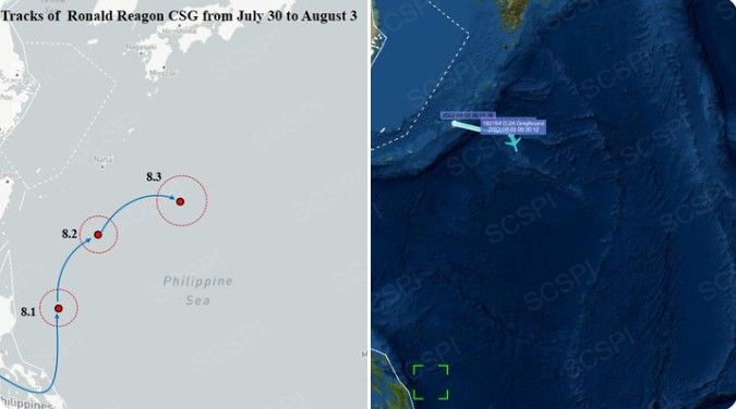 共軍吹噓｢逼退雷根號幾百公里｣遭中國智庫打臉 美軍：仍在台灣周邊