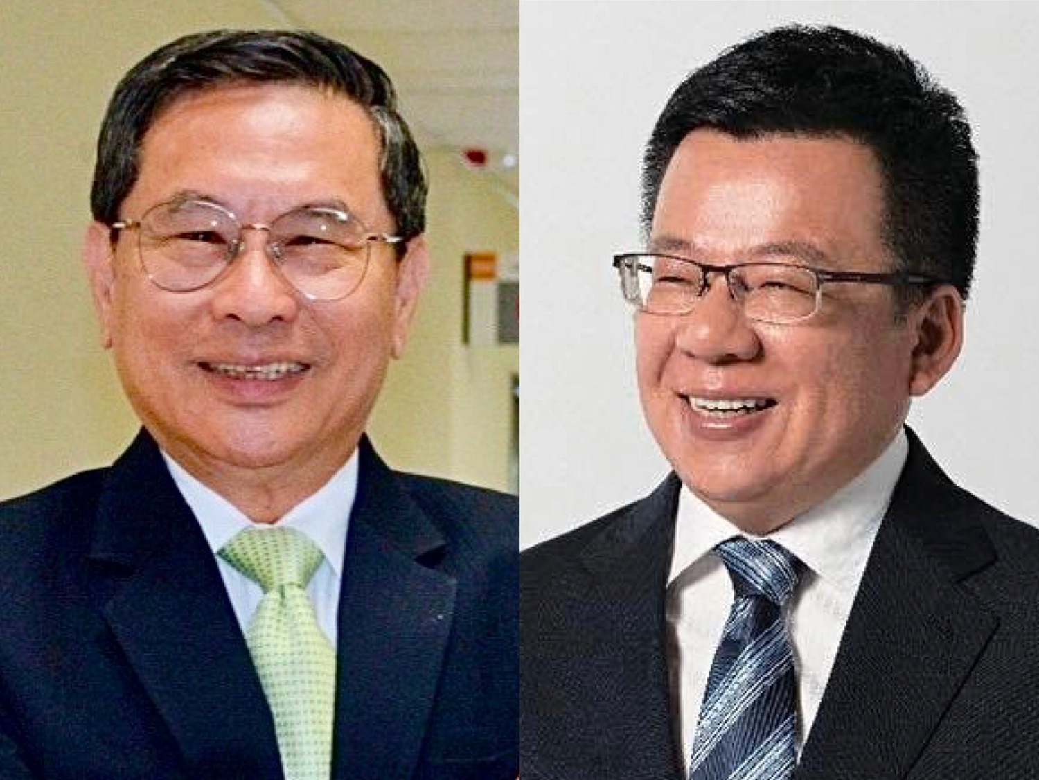 前嘉義市長涂醒哲（左）表態支持李俊俋（右）參選2022年嘉義市長。（資料照） 圖：取自涂醒哲臉書/李俊俋臉書（新頭殼合成）