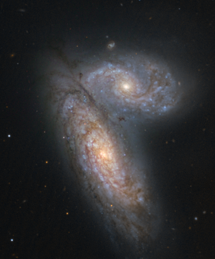 發現兩星系相撞成「蝴蝶星系」 NASA預言 : 銀河系未來也將與「它」對撞