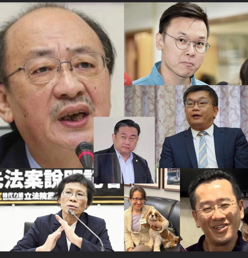 中共中央台辦日前公布7名「台獨頑固份子」制裁名單。   圖：翻攝自矢板明夫臉書(資料照)
