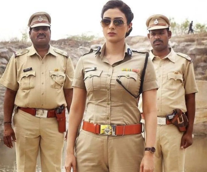 印度警察服飾。(示意圖)   圖 : 翻攝自電影《誤殺瞞天記》