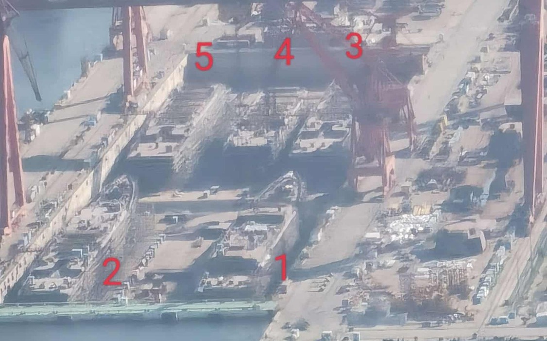 The “Dumpling” Scene? US Media Cited Weibo Photos to Expose 5 “052DL” Destroyers Under Building |  China |  Newtalk News