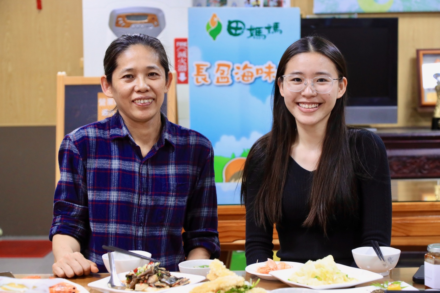 陳志東指出，長盈海味屋母女很親切可愛，菜的味道很好。   圖：陳志東／攝影