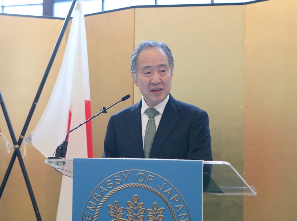 日本駐美大使富田浩司（Tomita Koji）。   圖:翻攝自日本駐美大使館推特 Japan Embassy DC @JapanEmbDC