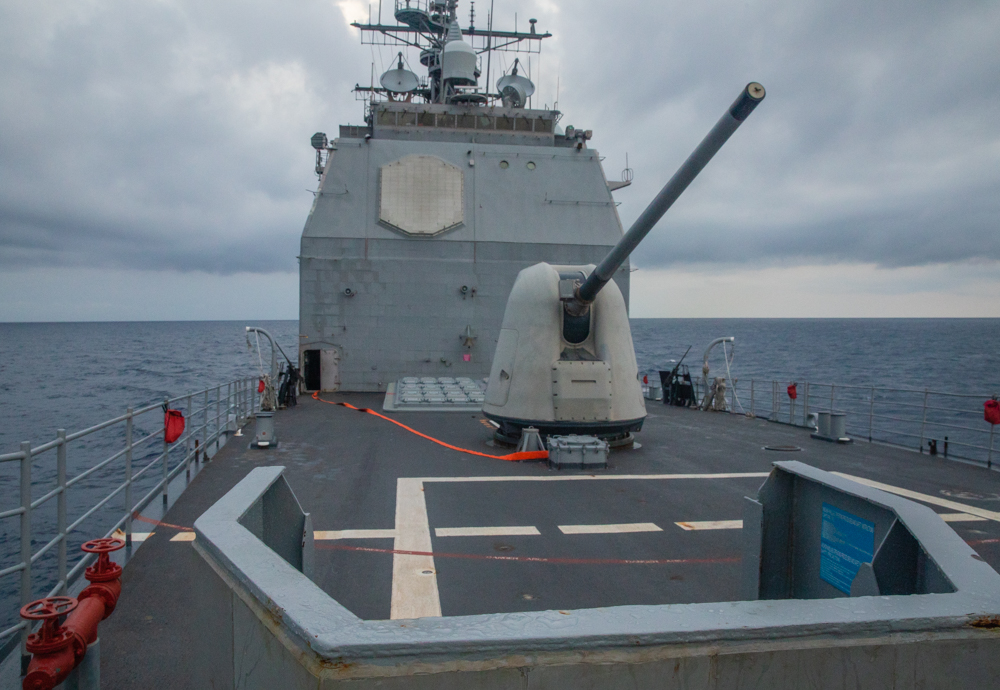 美軍雙艦於8月28日穿越台海。 圖:翻攝自U.S. 7th Fleet臉書 美軍雙艦於8月28日穿越台海。 圖:翻攝自U.S. 7th Fleet臉書