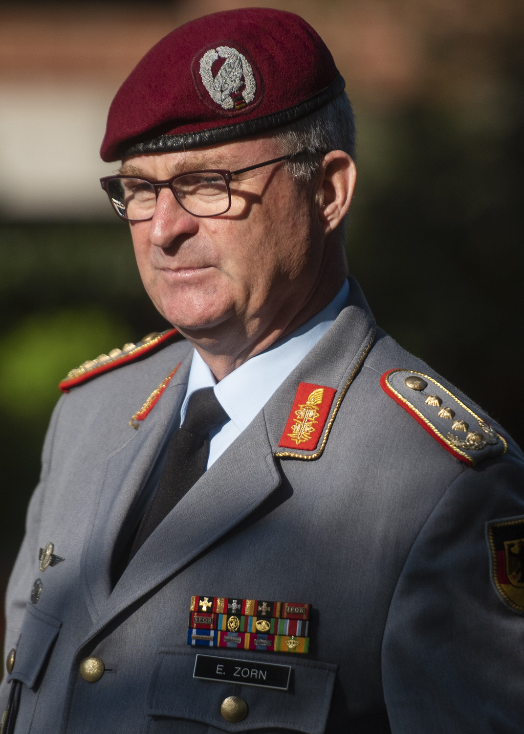 德國聯邦國防軍總監察長艾伯哈德·佐恩（Eberhard Zorn）   圖:翻攝自維基百科（資料照）