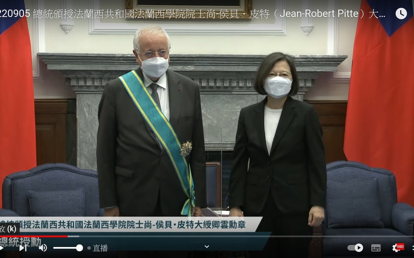 法國院士皮特：台灣模式開創華人文化的開放典範 | 政治 | Newtal