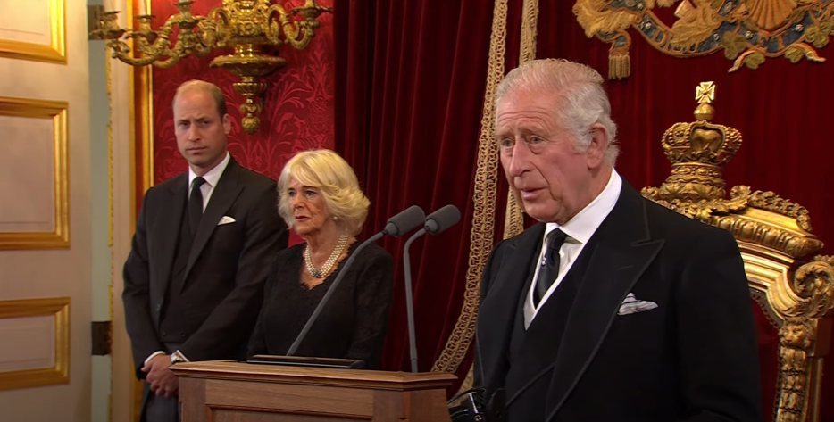 英王查爾斯三世。   圖：翻攝自The Royal Family Youtube（資料照）