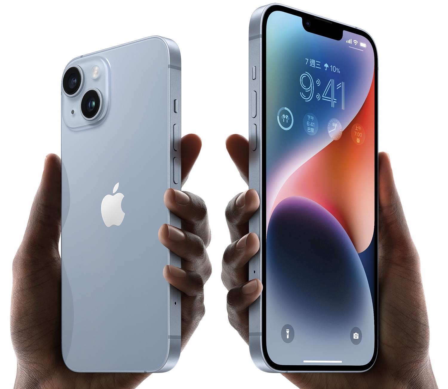 蘋果 iPhoen 14 ，這支有史以來最快在印度量產的新手機。   圖：截自蘋果官網