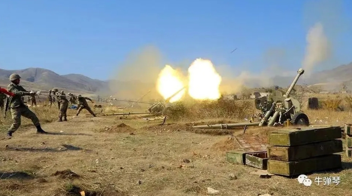 亞美尼亞、亞塞拜然兩國多年衝突未減。上週軍隊砲火互轟。 圖 : 翻攝自牛彈琴