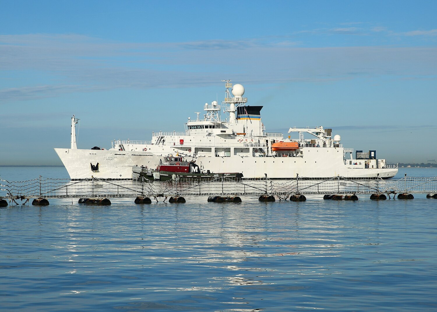 Pathfinder-class naval survey ship USS Murray. Figure: Taken from Wikipedia (data photo)