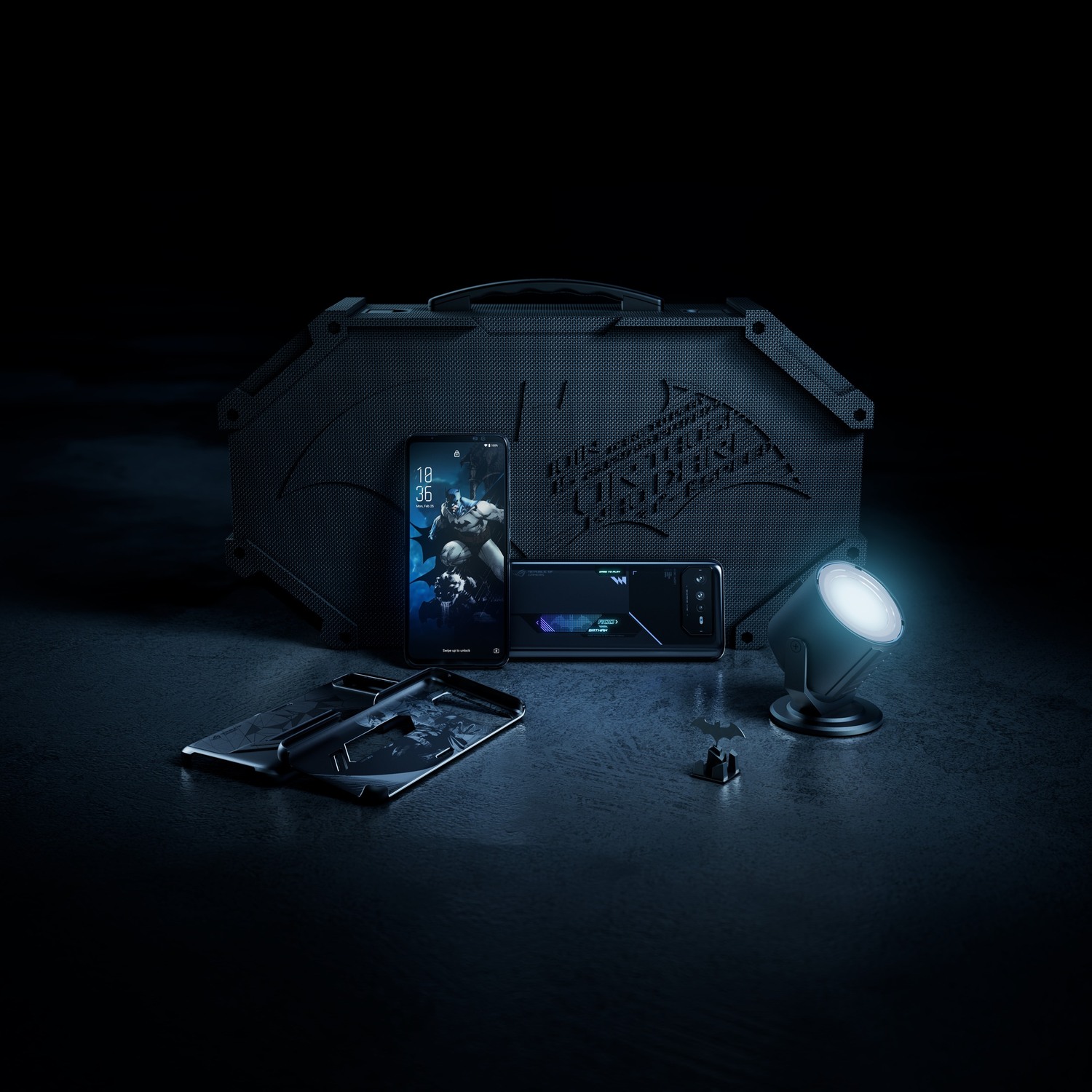 ROG Phone 6 蝙蝠俠版預計10月開賣。 圖：ROG/提供