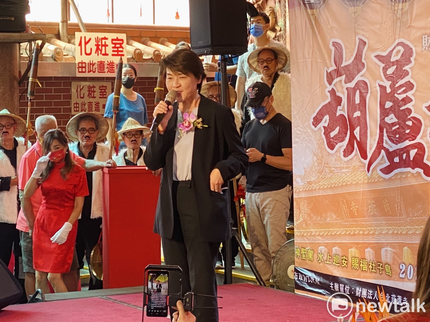 無黨籍台北市長參選人黃珊珊。   圖：周煊惠 / 攝