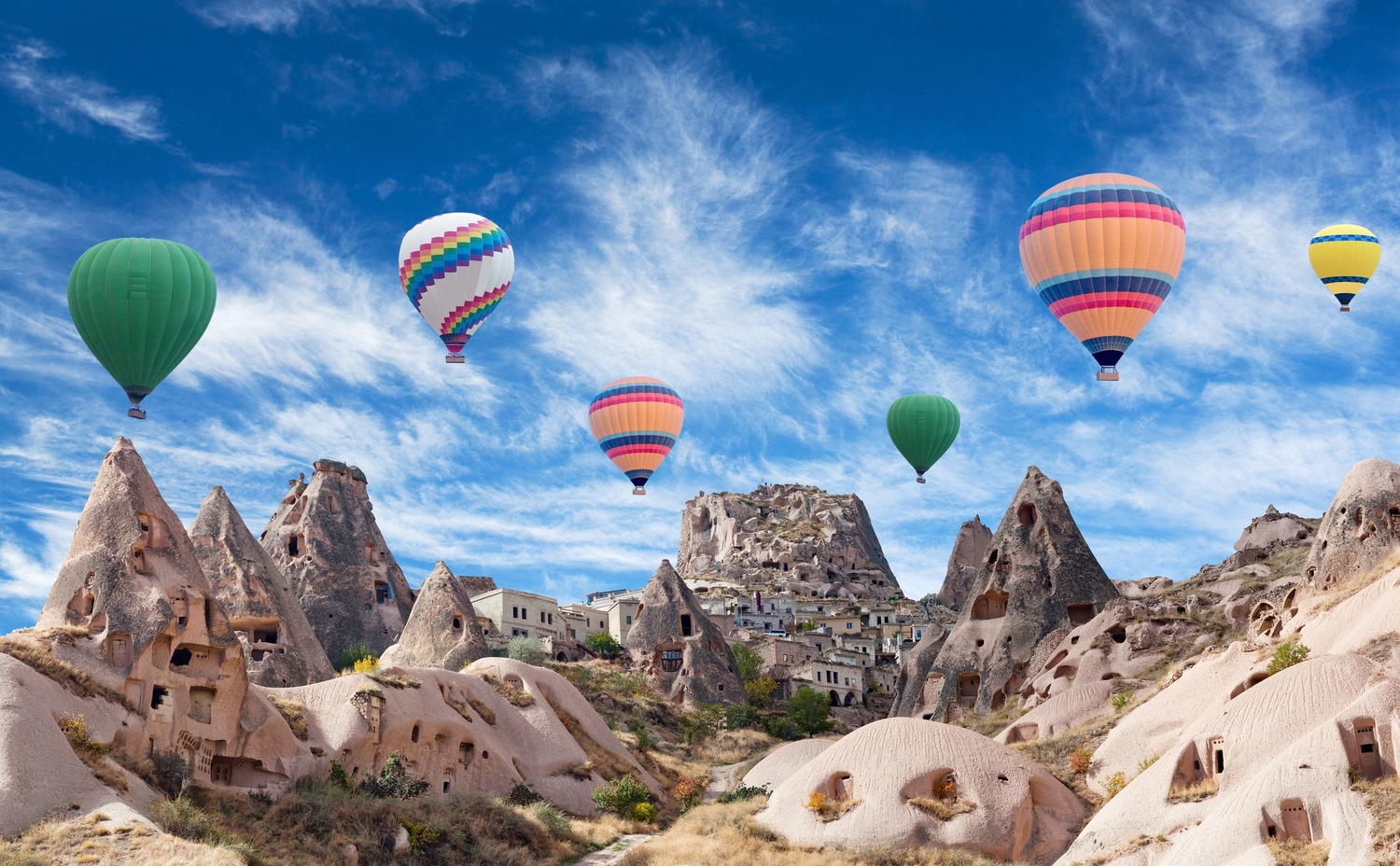 土耳其卡帕多奇亞熱氣球。   圖：取自可樂旅遊臉書