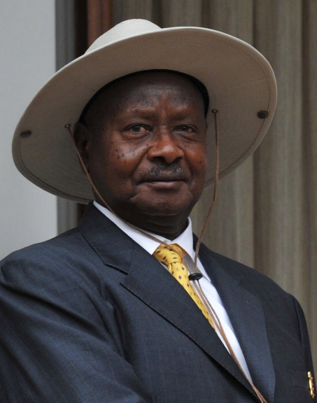烏干達總統穆塞維尼(Yoweri Museveni)。 圖 : 翻攝自維基百科 烏干達總統穆塞維尼(Yoweri Museveni)。 圖 : 翻攝自維基百科