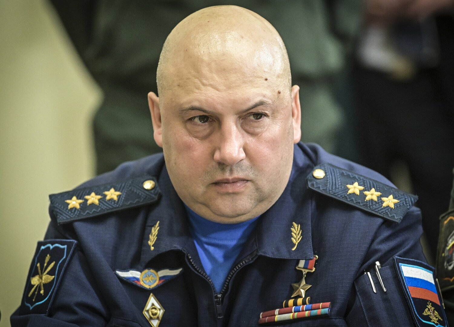 俄羅斯的「末日將軍」謝爾蓋·蘇羅維金（Sergey Surovikin），日前被任命為特別軍事行動總指揮。   圖:翻攝自推特 Charles Lister @Charles_Lister