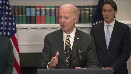 美國總統拜登(Joe Biden)。 圖:翻攝自環球網 美國總統拜登(Joe Biden)。 圖:翻攝自環球網