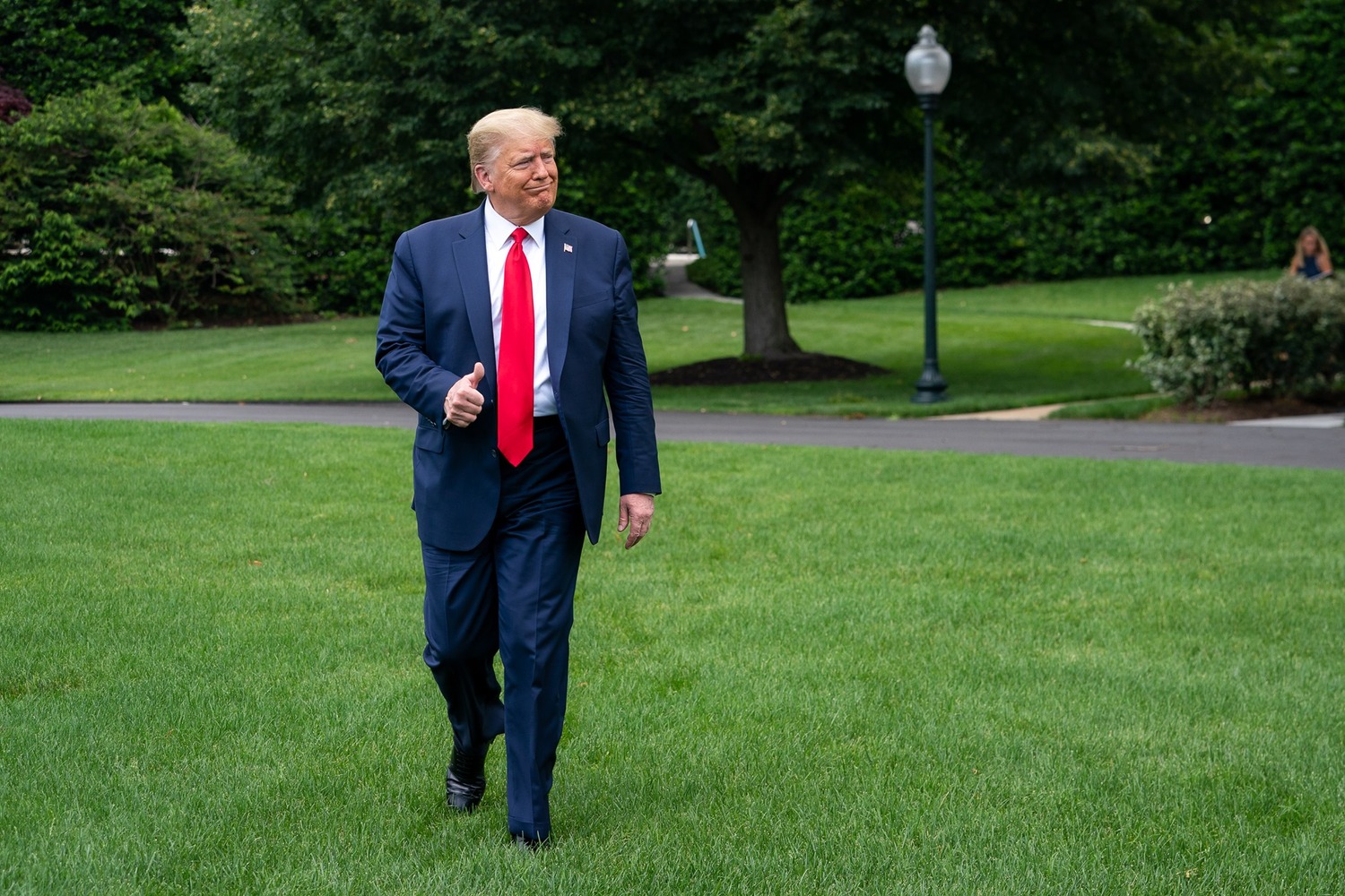美國前總統川普（Donald Trump）。   圖：翻攝自美國白宮檔案臉書（資料照）