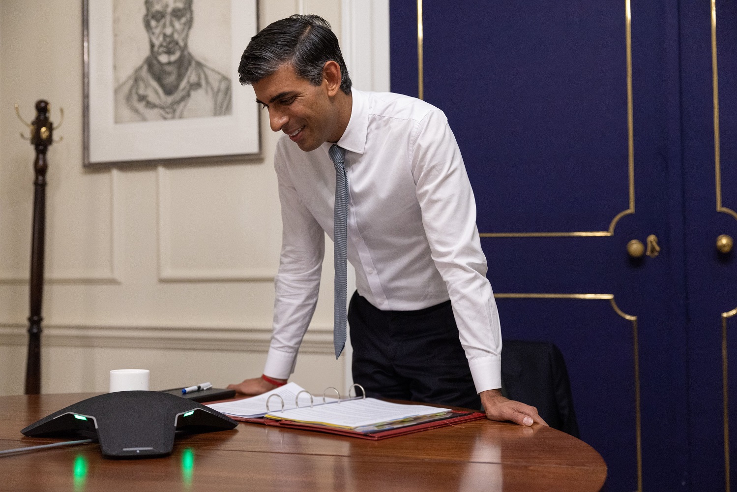 英國新任首相蘇納克(Rishi Sunak)。 圖:翻攝@RishiSunak推特 英國新任首相蘇納克(Rishi Sunak)。 圖:翻攝@RishiSunak推特