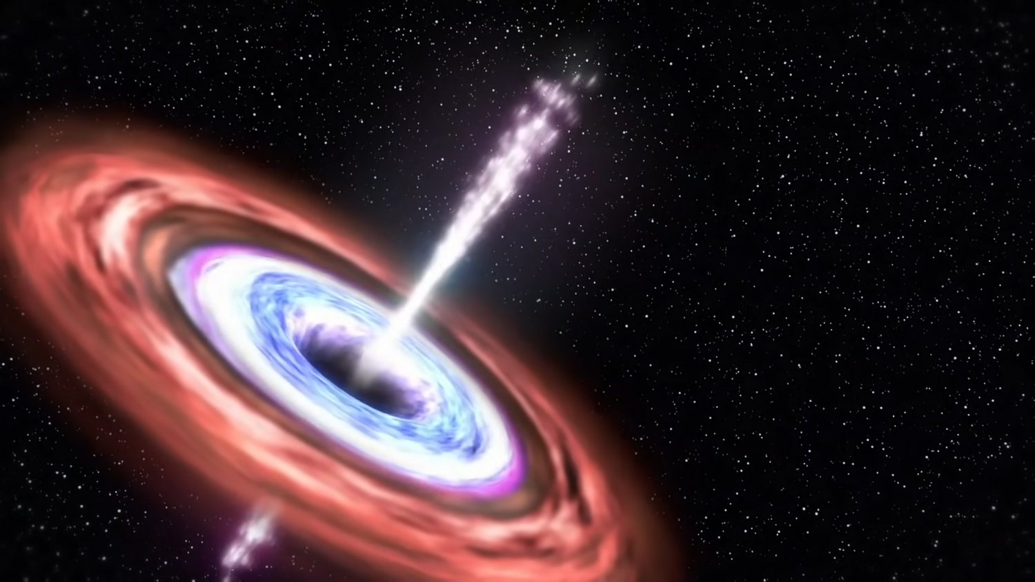 黑洞吞噬恆星的過程模擬圖。   圖: 擷取自NASA YouTube