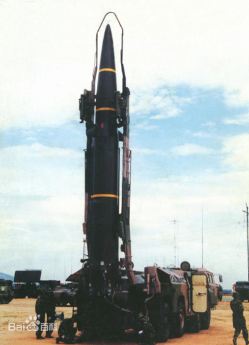 周子定指出,東風-11短程彈道導彈是火箭軍針對台灣的武器。 圖:翻攝自百度百科 周子定指出,東風-11短程彈道導彈是火箭軍針對台灣的武器。 圖:翻攝自百度百科